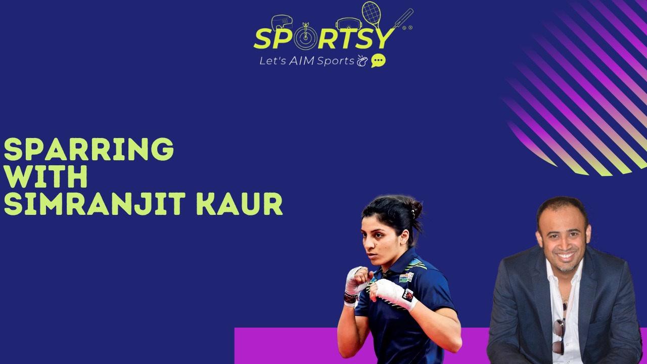 S2E18 | Sparring with - Simranjit Kaur | Tokyo Olympic India Amateur Boxer | Lakshya Sports Athlete