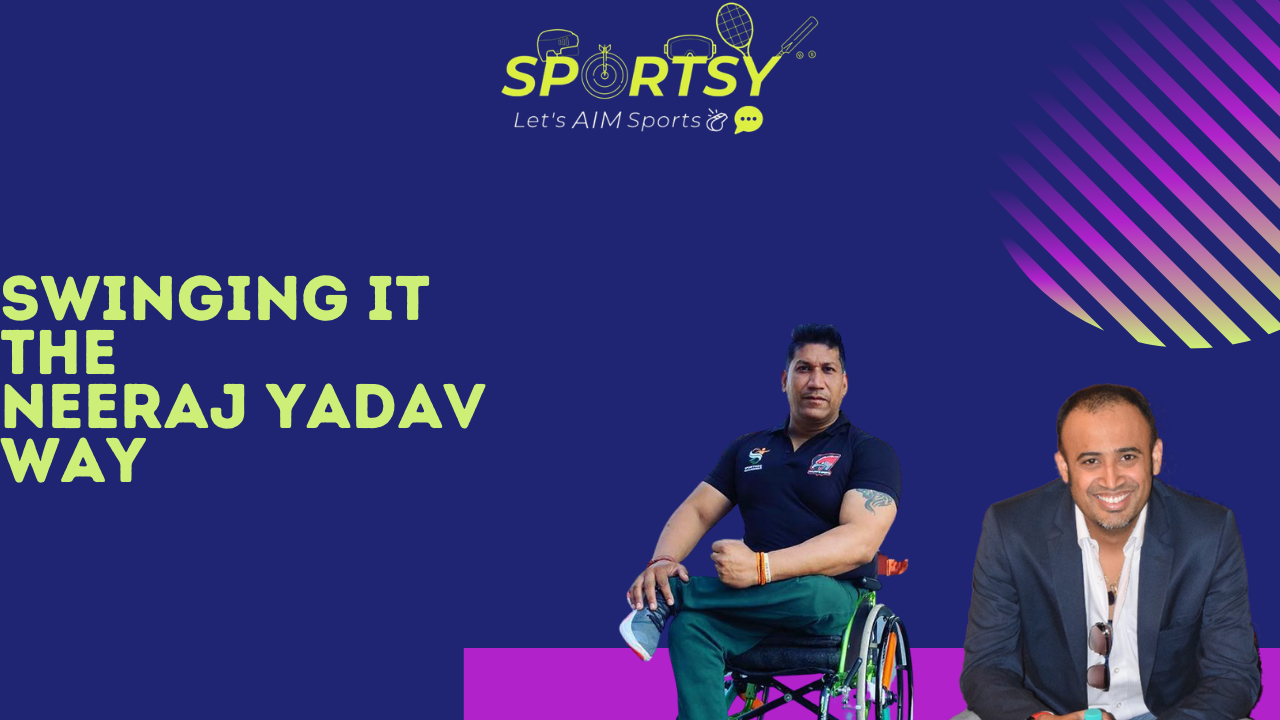S2E20 | Discus Throw at Para Olympic - ft. Neeraj Yadav | Para athlete | Javline | Champion