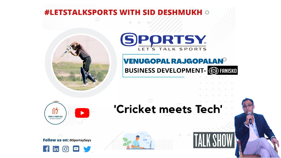 S1E40 | Cricket meets Tech - Venugopal Rajgopalan | Fanisko | Cherry & Timber Talk | Catapult